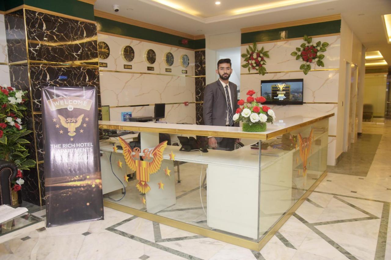 The Rich Hotel & Apartments لاهور المظهر الخارجي الصورة